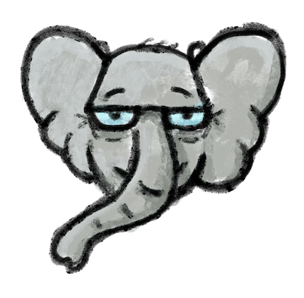 Erfaren elefant